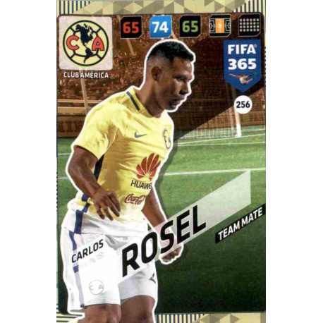 Carlos Rosel Club América 256 FIFA 365 Adrenalyn XL 2018