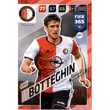 Eric Botteghin Feyenoord 271 FIFA 365 Adrenalyn XL 2018