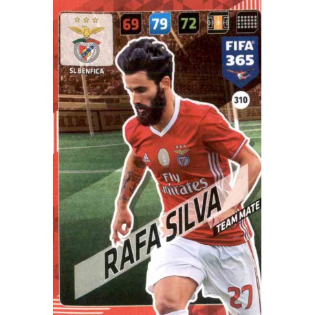 Rafa Silva SL Benfica 310 FIFA 365 Adrenalyn XL 2018