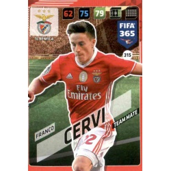 Franco Cervi SL Benfica 315 FIFA 365 Adrenalyn XL 2018