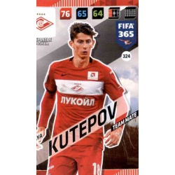 Ilya Kutepov Spartak Moskva 324 FIFA 365 Adrenalyn XL 2018