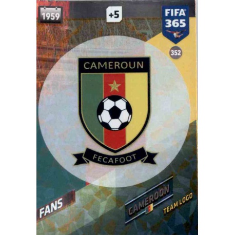 Emblem Cameroon 352 FIFA 365 Adrenalyn XL 2018