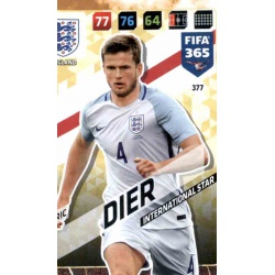 Eric Dier England 377 FIFA 365 Adrenalyn XL 2018