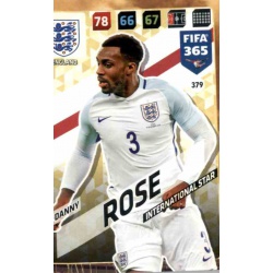 Danny Rose England 379 FIFA 365 Adrenalyn XL 2018