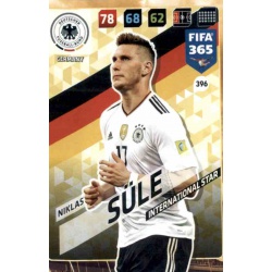 Niklas Süle Germany 396 FIFA 365 Adrenalyn XL 2018