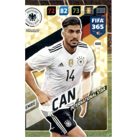 Emre Can Germany 400 FIFA 365 Adrenalyn XL 2018