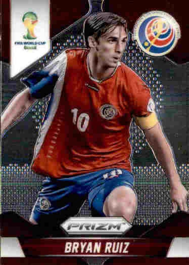 Buy Card Bryan Ruiz Costa Rica Panini Prizm World Cup Brazil 2014