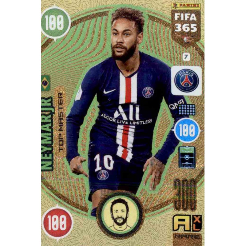 Panini Fifa 365 Adrenalyn 2024 Carte Numéro Psg 18 Neymar Jr