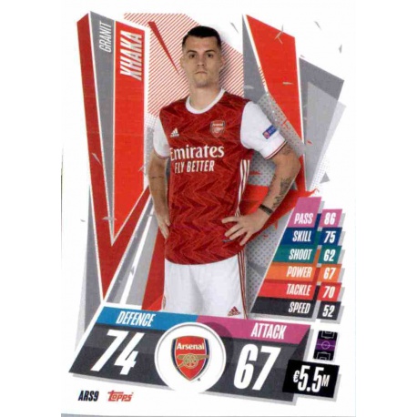 Granit Xhaka Update Card Arsenal ARS9