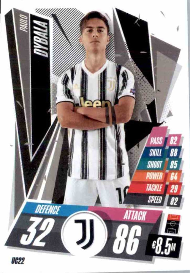 Buy Online Paulo Dybala Update Card Topps Match Attax Update 2020/21