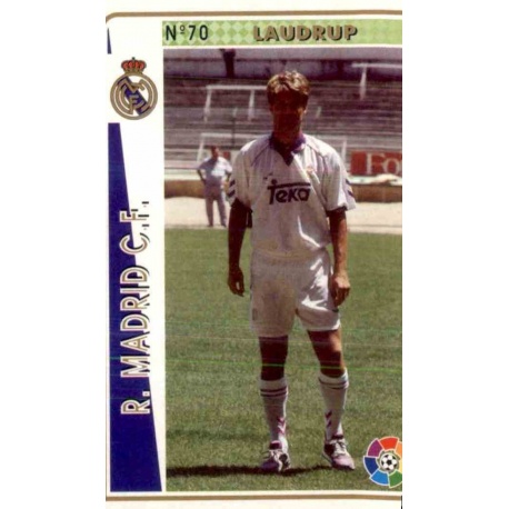 Michael Laudrup Real Madrid Mundicromo 1994-95