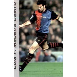 Figo Super Star 2000 Barcelona Mundicromo 2001