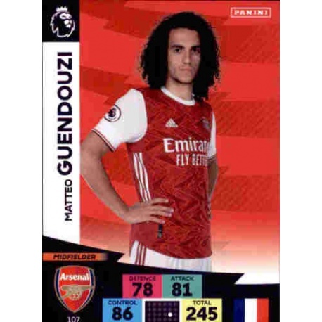 Matteo Guendouzi Arsenal 107