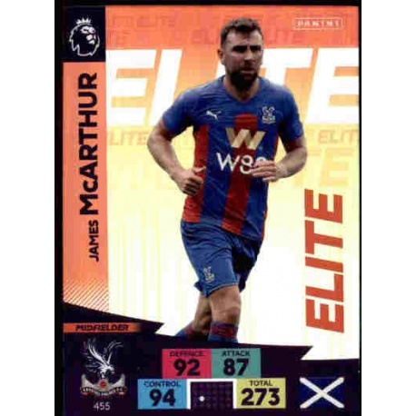 James McArthur Crystal Palace Elite 455