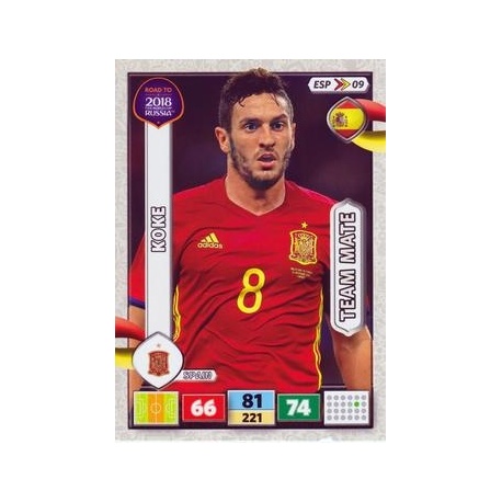 Koke Spain ESP09