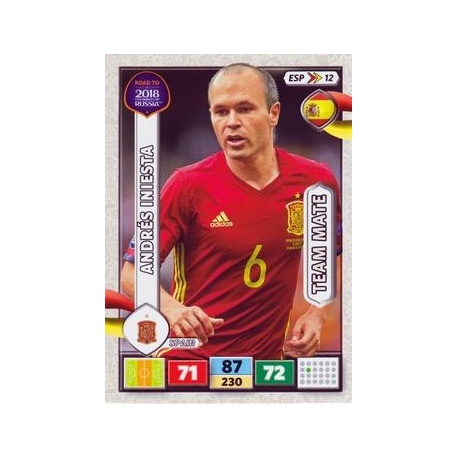 Andrés Iniesta Spain ESP12