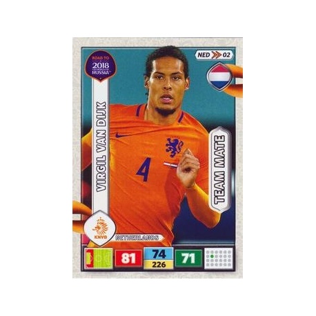 Virgil van Dijk Netherlands NED02