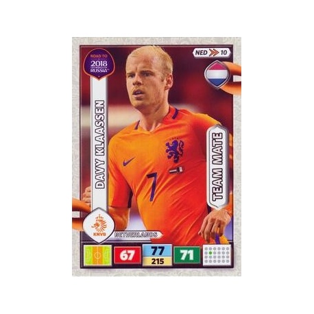 Davy Klaassen Netherlands NED10