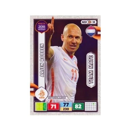 Arjen Robben Netherlands NED18