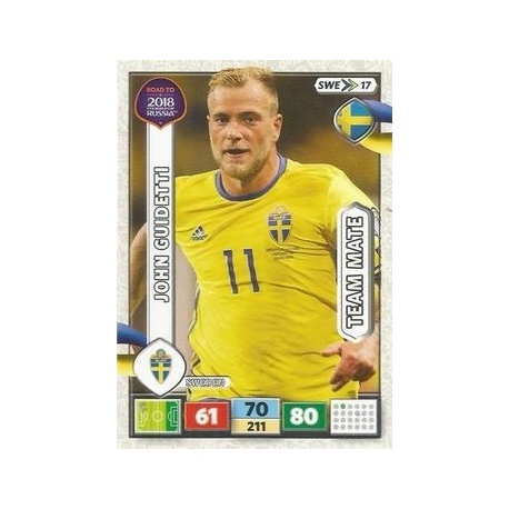 John Guidetti Sweden SWE17