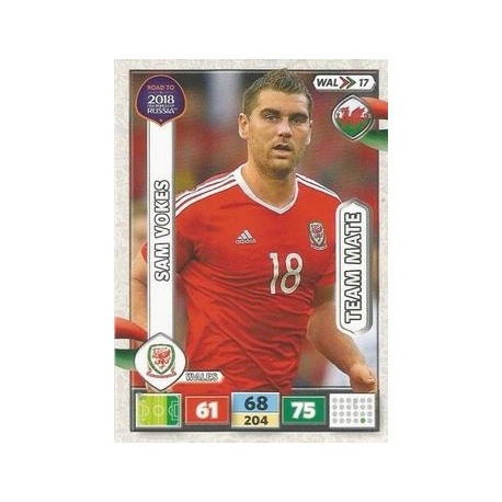 Sam Vokes Wales WAL17