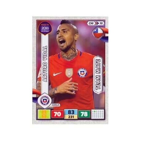 Arturo Vidal Chile CHI10