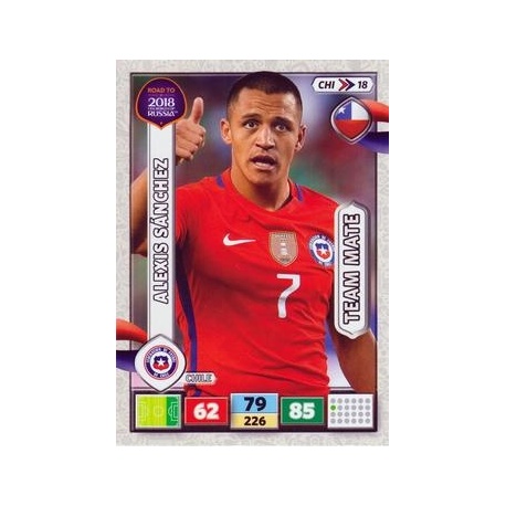 Alexis Sanchez Chile CHI18