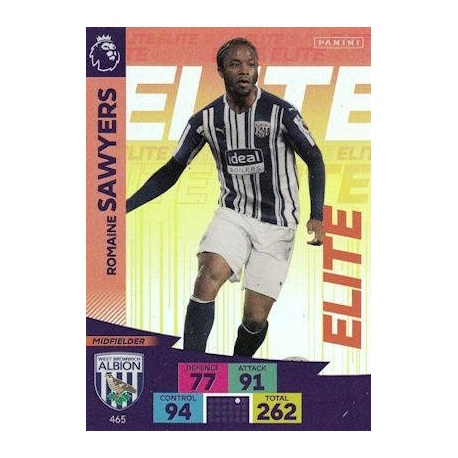 Romaine Sawyers West Bromwich Albion Elite 465