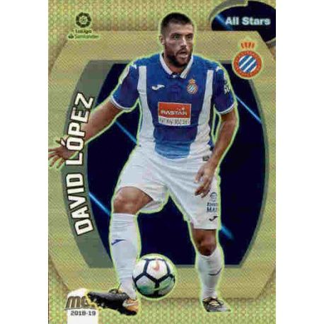 David López All Stars Espanyol 214 Megacracks 2018-19