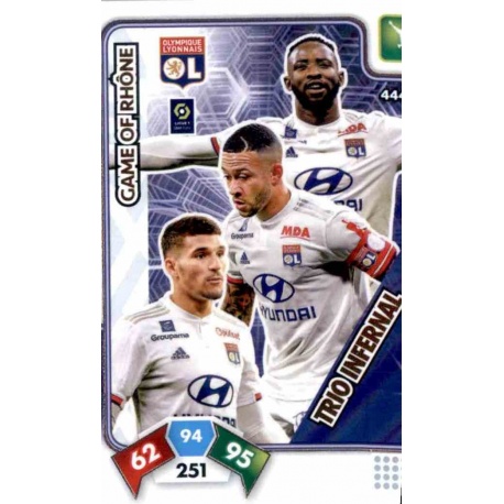 Game of Rhone Olympique Lyonnais Trio Infernal 444