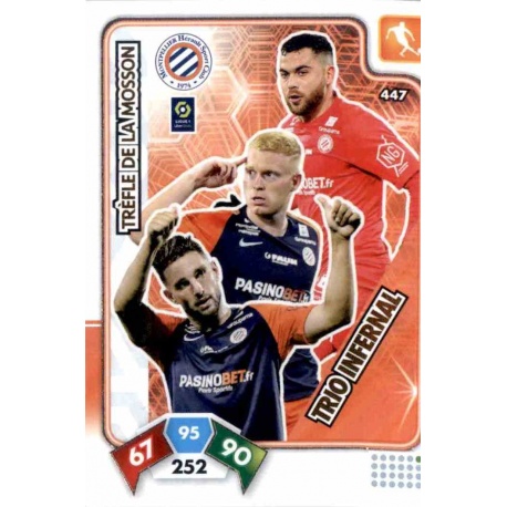 Tréfle de la Mosson Montpellier Hérault Sc Trio Infernal 447