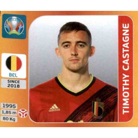 Cromos De Fútbol Timothy Castagne Belgium Panini Euro 2020 Tournament ...