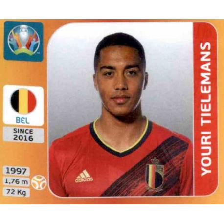 Comprar Online Youri Tielemans Belgium Panini Euro 2020 Stickers