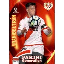 Fran Beltrán Panini Generation Rayo Vallecano 402 Megacracks 2018-19