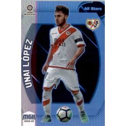 Unai López All Stars Rayo Vallecano 404 Megacracks 2018-19