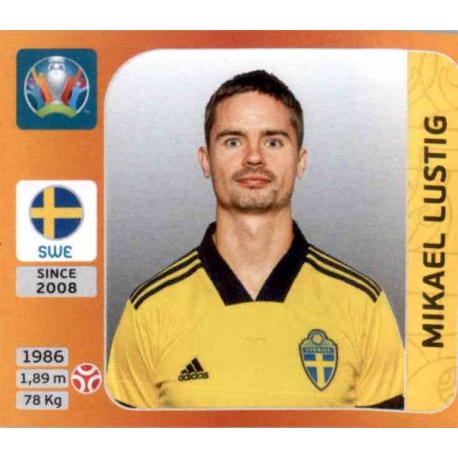 Sale Sticker Mikael Lustig Sweden Panini Euro 2020 Stickers