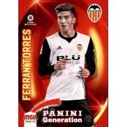 Ferrán Torres Panini Generation Valencia 483 Megacracks 2018-19