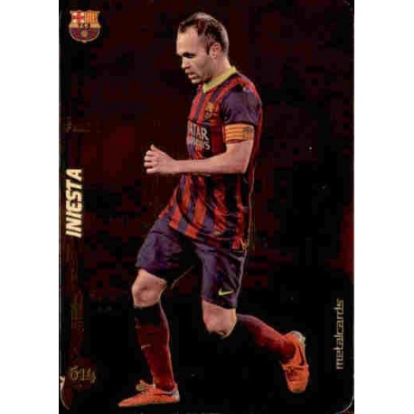 Iniesta Top Dorado Puntas Redondas Barcelona 614