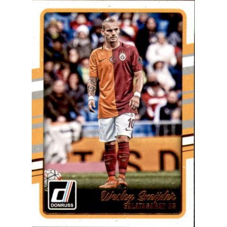 Wesley Sneijder Galatasaray AS 99 Donruss Soccer 2016-17