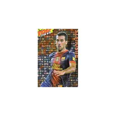 Sergio Busquets Barcelona Top Rojo Letras 586