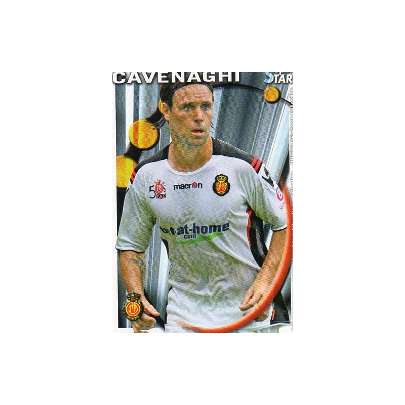 Offer Soccer Cards Cavenaghi Mallorca Superstar Brillo Liso