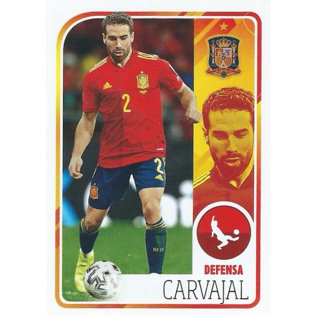 Sale Trading Cards Carvajal Doble Foto Álbum Selección Española