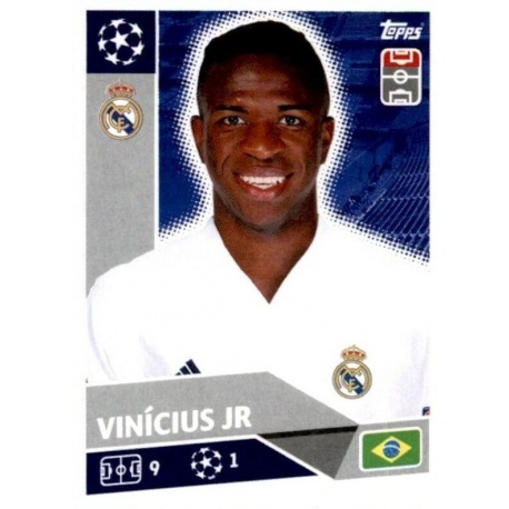 Buy Topps Sticker Vinicius Jr Champions League Sticker Collection 20-21