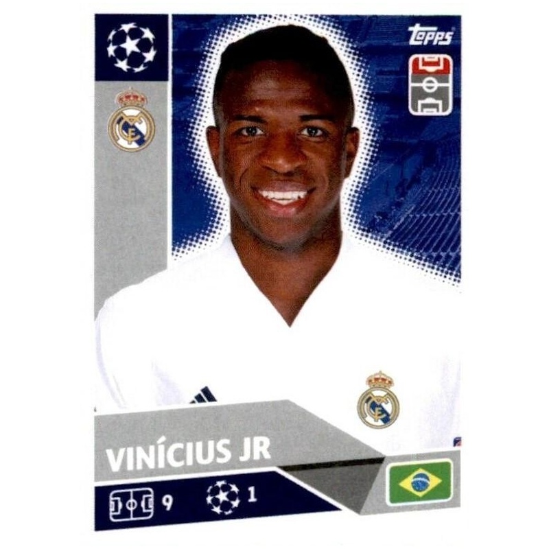 2020-21 Topps Museumミュージアム UCL コレクション ヴィニシウス JR