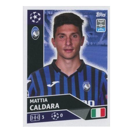 Buy Sticker Mattia Caldara Topps Champions 2020 21