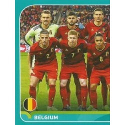 Line-up 1/2 Belgium BEL2