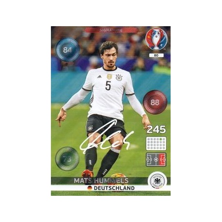 Mats Hummels Signature Alemania 80