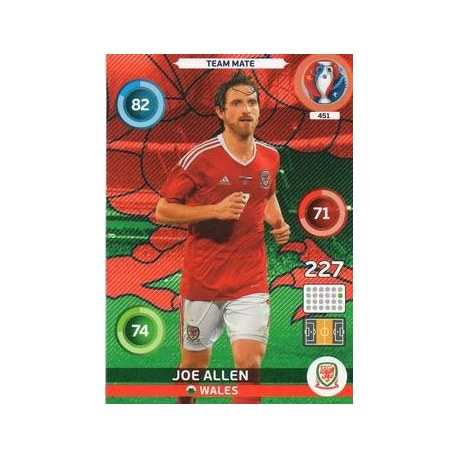 Joe Allen Wales 451