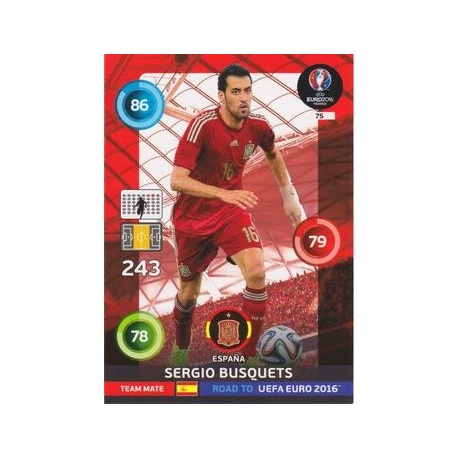 Sergio Busquets España 75