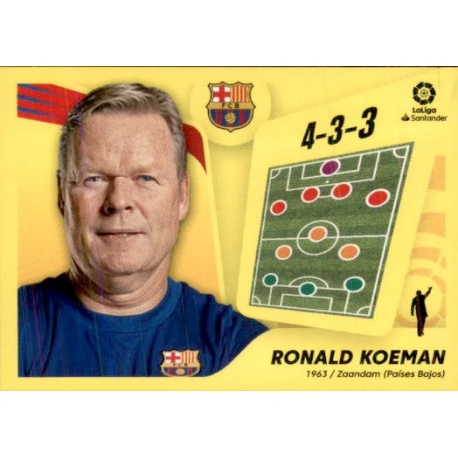 Ronald Koeman Entrenador Barcelona 2